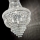 Ideal Lux - Krištolinis sietynas ant grandinės DUBAI 10xE14/28W/230V diametras 52 cm blizgus chromas