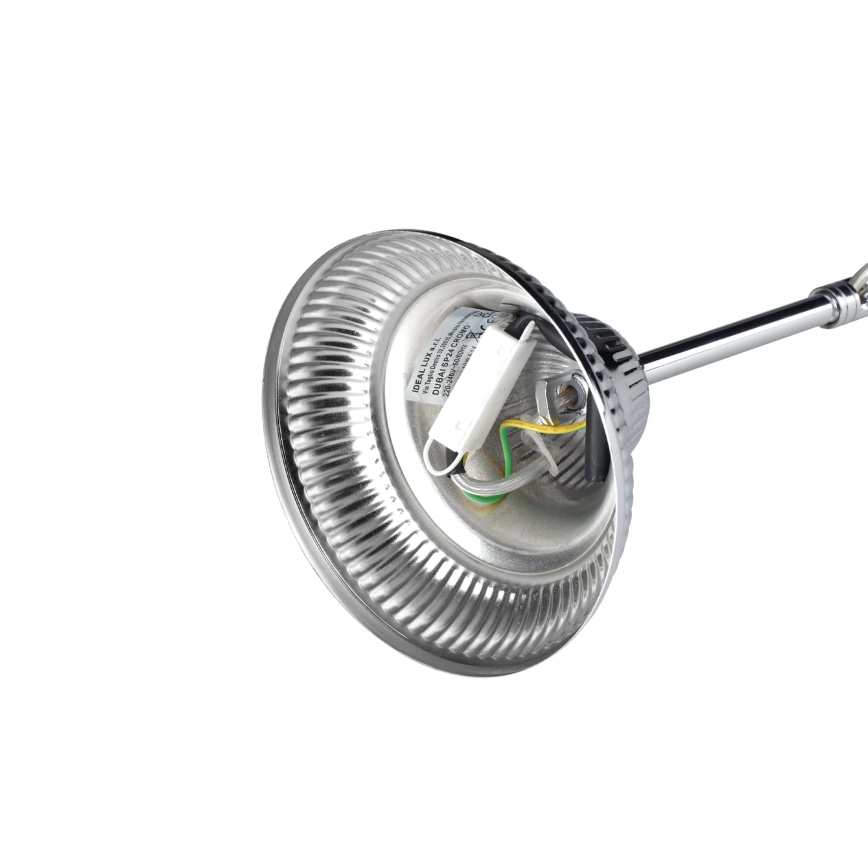 Ideal Lux - Krištolinis sietynas ant grandinės DUBAI 24xE14/28W/230V diametras 80 cm blizgus chromas