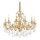 Ideal Lux - Krištolinis sietynas ant grandinės GIOCONDA 12xE14/40W/230V diametras 90 cm auksas