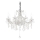 Ideal Lux - Krištolinis sietynas ant grandinės NAPOLEON 8xE14/40W/230V diametras 67 cm chromas