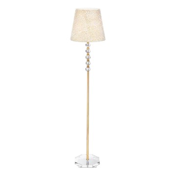 Ideal Lux - Krištolinis toršeras QUEEN 1xE27/60W/230V auksas