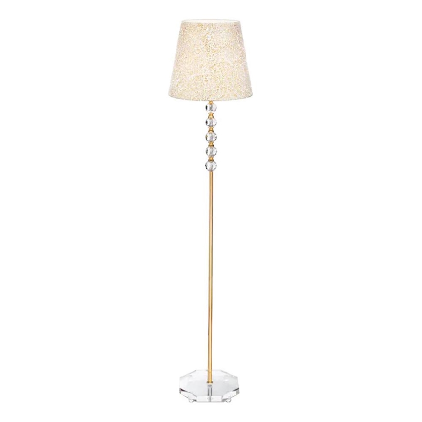 Ideal Lux - Krištolinis toršeras QUEEN 1xE27/60W/230V auksas