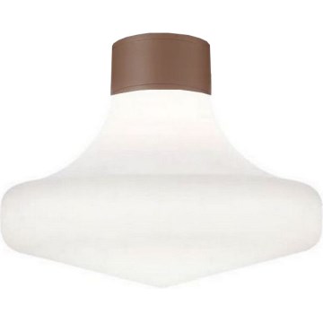 Ideal Lux - Lauko lubinis šviestuvas CLIO 1xE27/42W/230V IP44 rudas