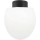 Ideal Lux - Lauko lubų šviestuvas CLIO 1xE27/42W/230V IP44 juodas