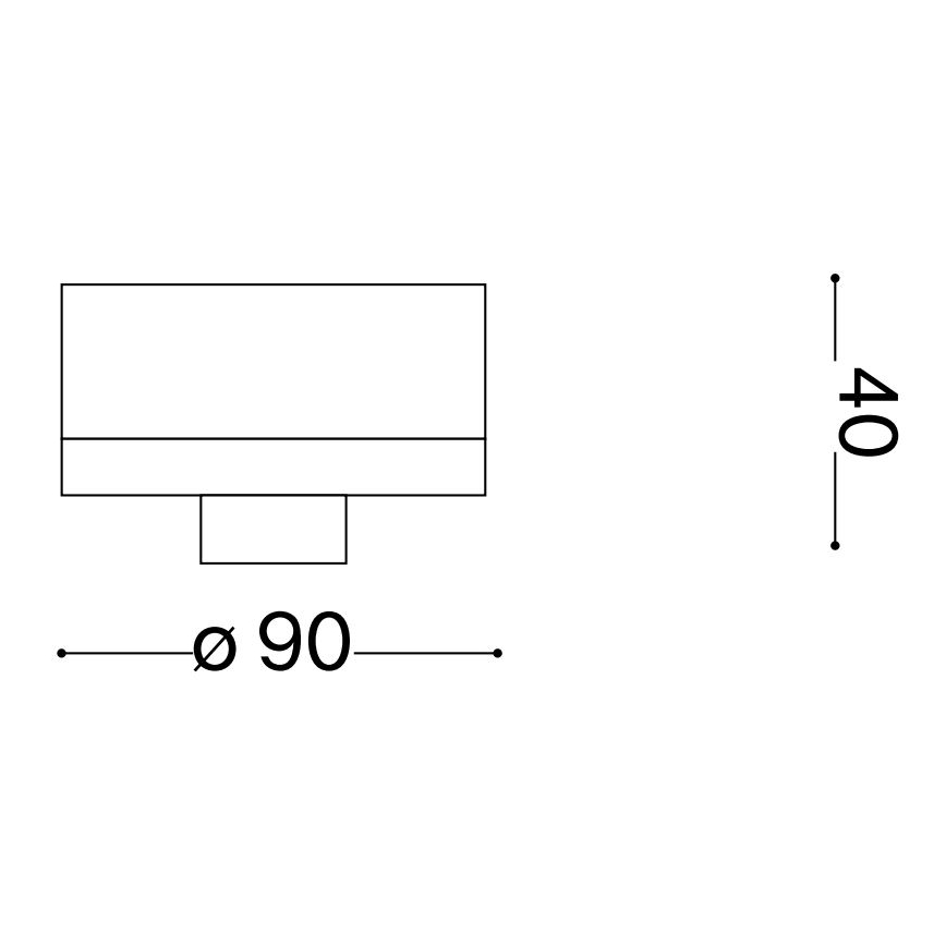 Ideal Lux - Lauko lubinis šviestuvas CLIO 1xE27/42W/230V IP44 rudos spalvos