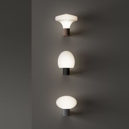 Ideal Lux - Lauko sieninė lempa CLIO 1xE27/42W/230V IP44 pilka