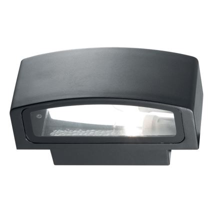 Ideal Lux - Lauko sieninis šviestuvas ANDROMEDA 1xE27/60W/230V IP55 antracitas