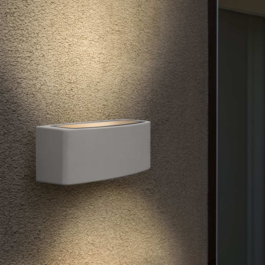 Ideal Lux - Lauko sieninis šviestuvas ANDROMEDA 1xE27/60W/230V IP55 balta