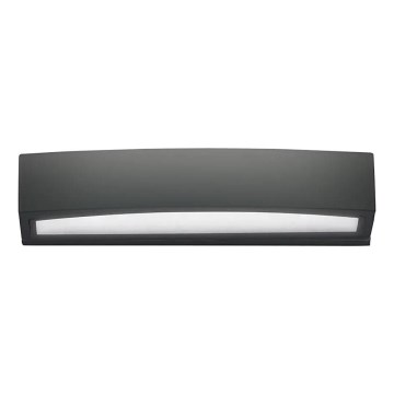 Ideal Lux - Lauko sieninis šviestuvas ANDROMEDA 2xE27/60W/230V IP55 juoda