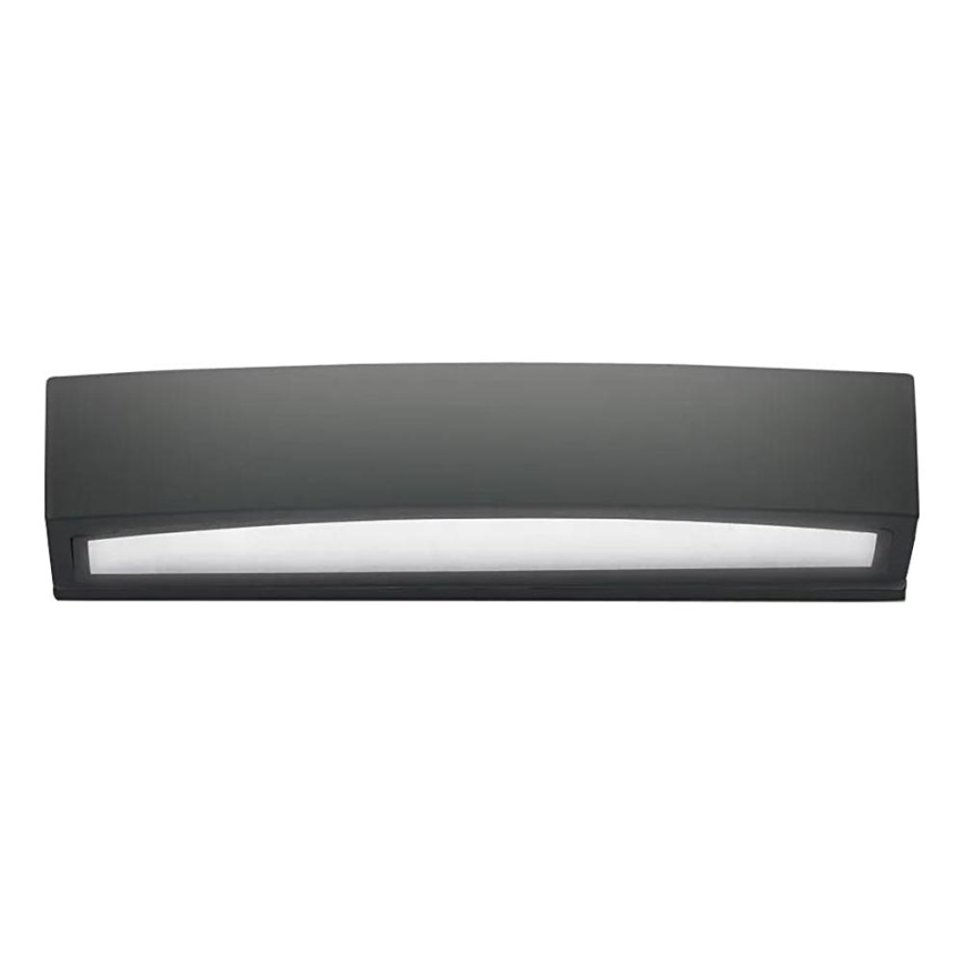 Ideal Lux - Lauko sieninis šviestuvas ANDROMEDA 2xE27/60W/230V IP55 juoda
