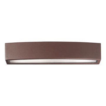 Ideal Lux - Lauko sieninis šviestuvas ANDROMEDA 2xE27/60W/230V IP55 ruda