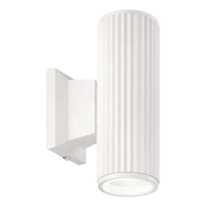 Ideal Lux - Lauko sieninis šviestuvas BASE 2xGU10/28W/230V IP44 balta