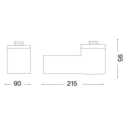 Ideal Lux - Lauko sieninis šviestuvas CLIO 1xE27/42W/230V IP44 ruda