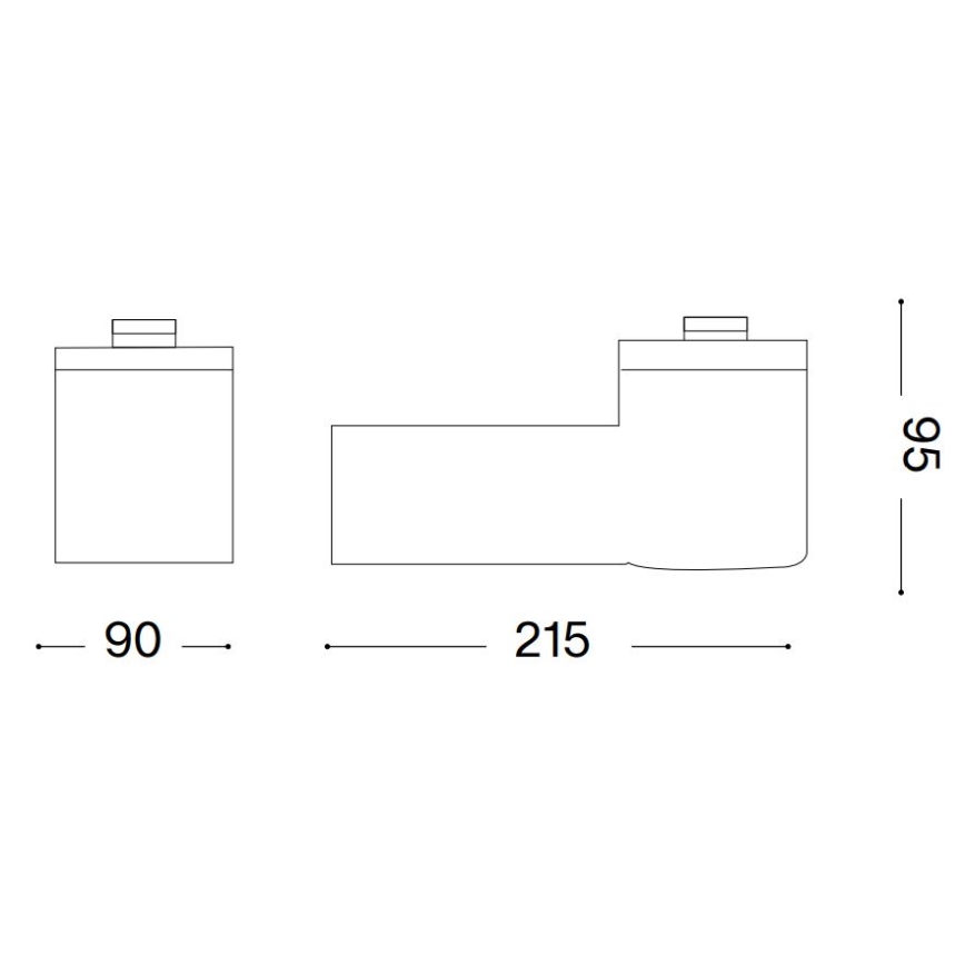 Ideal Lux - Lauko sieninis šviestuvas CLIO 1xE27/42W/230V IP44 ruda