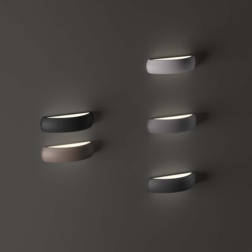 Ideal Lux - Lauko sieninis šviestuvas GIOVE 1xE27/60W/230V IP54 antracitas