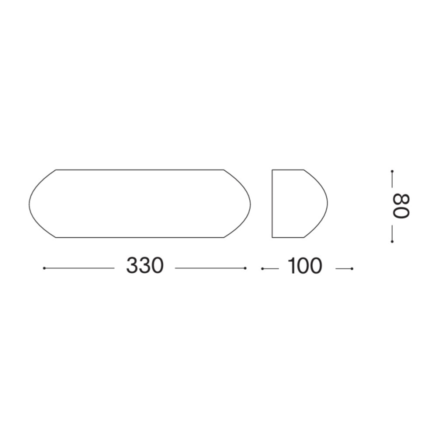 Ideal Lux - Lauko sieninis šviestuvas GIOVE 1xE27/60W/230V IP54 antracitas