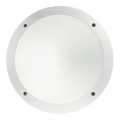Ideal Lux - Lauko sieninis šviestuvas POLAR 1xE27/23W/230V IP66 baltas