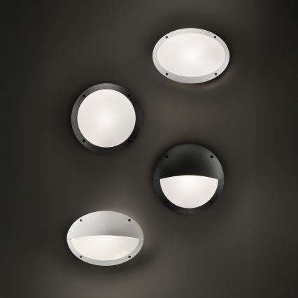 Ideal Lux - Lauko sieninis šviestuvas POLAR 1xE27/23W/230V IP66 baltas