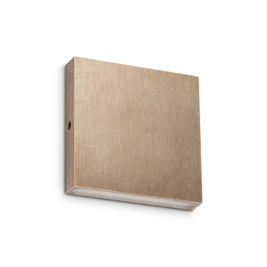 Ideal Lux - lauko sieninis šviestuvas POST-IT LED/3W/12V CRI 90 žalvaris