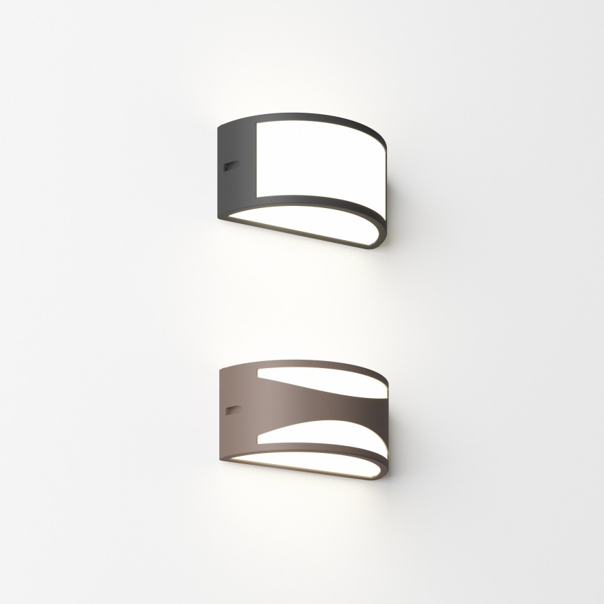 Ideal Lux - Lauko sieninis šviestuvas REX 1xE27/60W/230V IP44 rudas