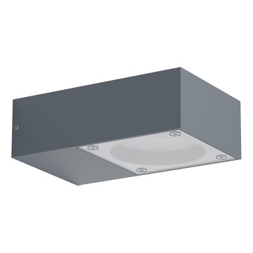 Ideal Lux - Lauko sieninis šviestuvas SIRIO 1xGX53/9W/230V IP65 antracitas