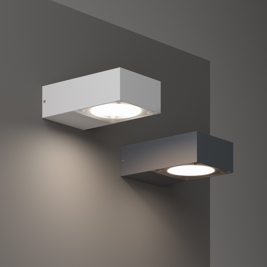 Ideal Lux - Lauko sieninis šviestuvas SIRIO 1xGX53/9W/230V IP65 antracitas