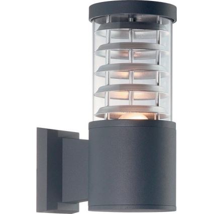 Ideal Lux - Lauko sieninis šviestuvas TRONCO 1xE27/42W/230V IP44 antracitas
