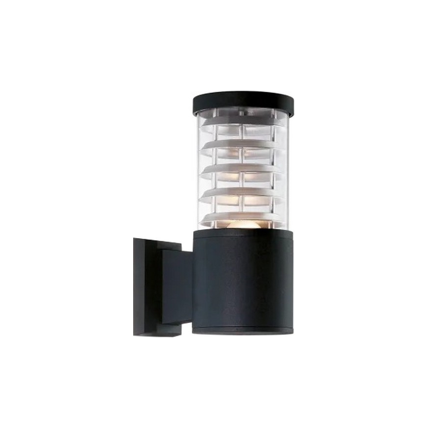 Ideal Lux - Lauko sieninis šviestuvas TRONCO 1xE27/42W/230V IP44 juodas