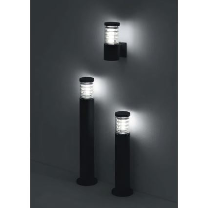 Ideal Lux - Lauko sieninis šviestuvas TRONCO 1xE27/42W/230V IP44 juodas