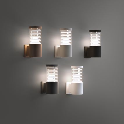Ideal Lux - Lauko sieninis šviestuvas TRONCO 1xE27/42W/230V IP44 rudas