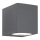 Ideal Lux - Lauko sieninis šviestuvas UP 1xG9/15W/230V IP44 antracitas