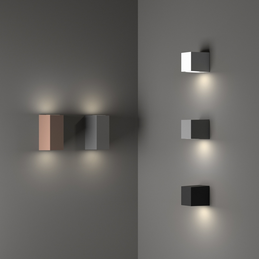 Ideal Lux - Lauko sieninis šviestuvas UP 2xG9/15W/230V IP44 rudas