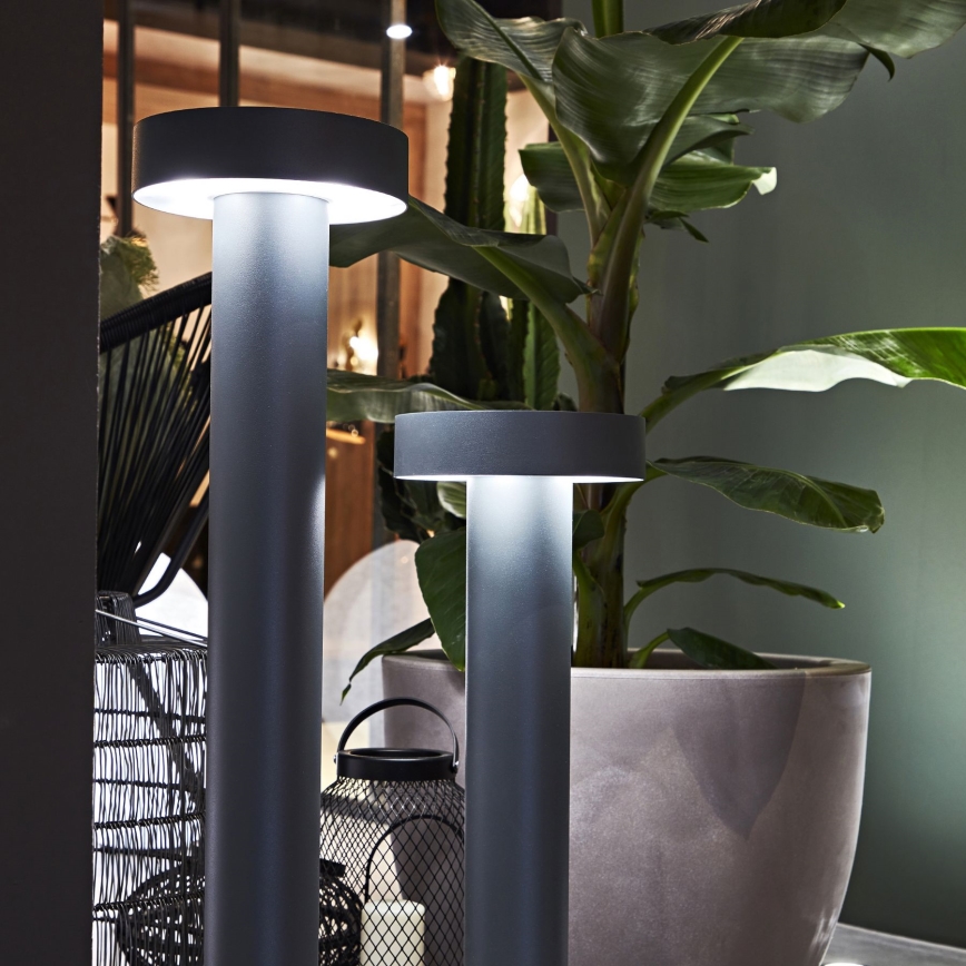Ideal Lux - Lauko šviestuvas 4xG9/15W/230V 60 cm IP44 antracitas