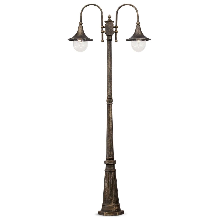 Ideal Lux - Lauko šviestuvas CIMA 2xE27/52W/230V 216 cm IP43 patina