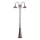 Ideal Lux - Lauko šviestuvas CIMA 2xE27/52W/230V 216 cm IP43 ruda