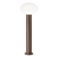Ideal Lux - Lauko šviestuvas CLIO 1xE27/42W/230V 60 cm IP44 rudos spalvos