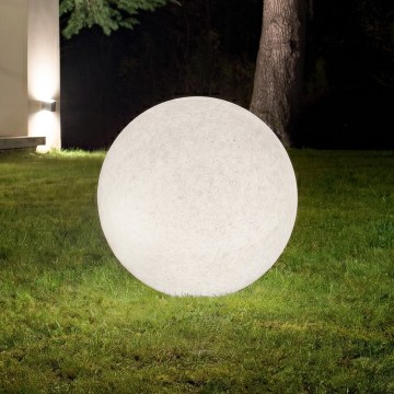 Ideal Lux - Lauko šviestuvas DORIS 1xE27/60W/230V skersmuo 78 cm IP44 pilka