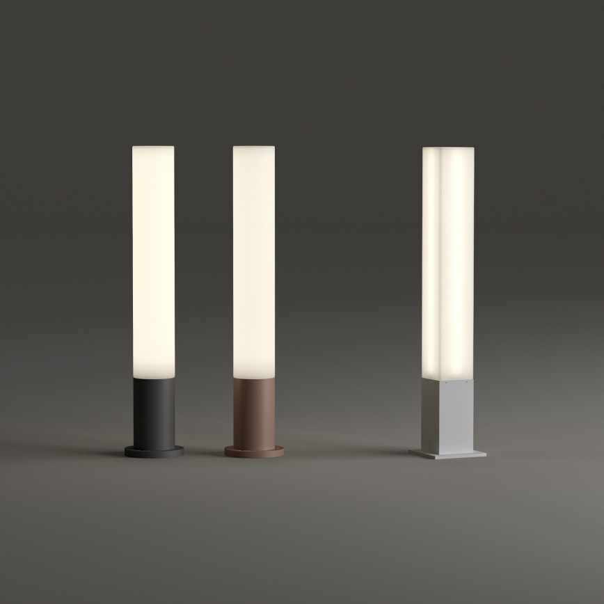 Ideal Lux - Lauko šviestuvas EDO OUTDOOR 1xGX53/15W/230V 80 cm IP65 ruda