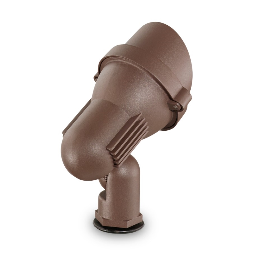 Ideal Lux - Lauko šviestuvas TERRA 1xGU10/28W/230V IP65 rudos spalvos