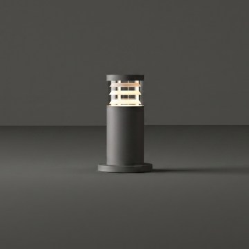 Ideal Lux - Lauko šviestuvas TRONCO 1xE27/42W/230V 25 cm IP65 antracitas