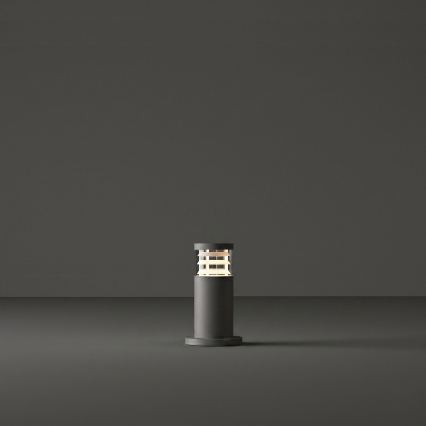 Ideal Lux - Lauko šviestuvas TRONCO 1xE27/42W/230V 25 cm IP65 antracitas