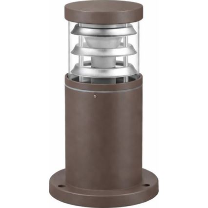 Ideal Lux - Lauko šviestuvas TRONCO 1xE27/42W/230V 25 cm IP65 rudas