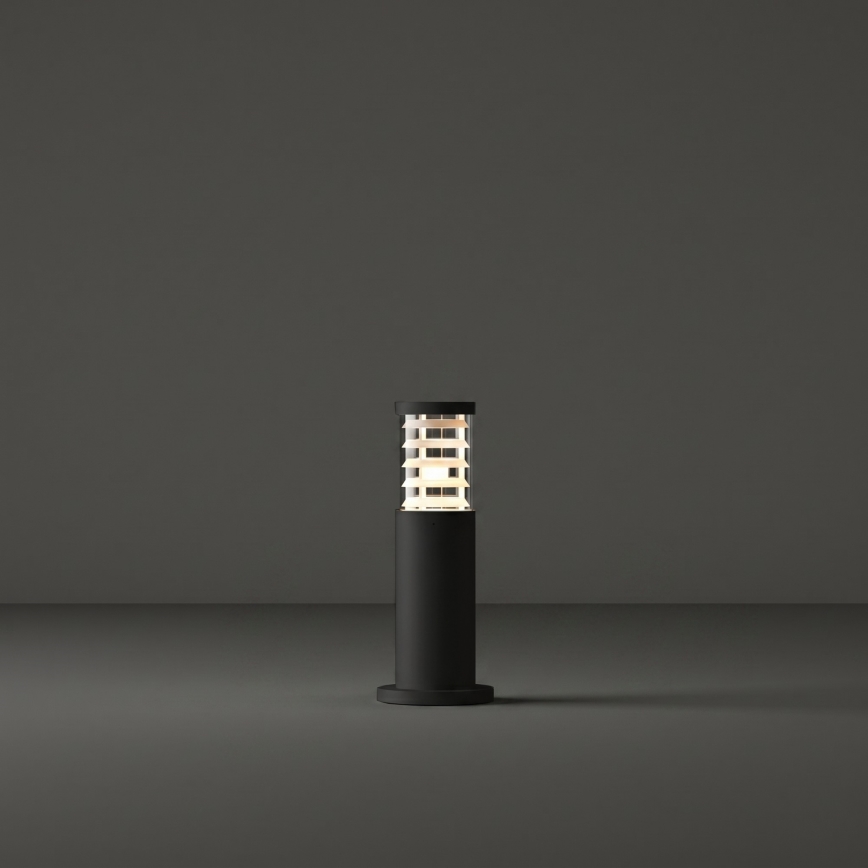 Ideal Lux - Lauko šviestuvas TRONCO 1xE27/42W/230V 40 cm IP65 juodas