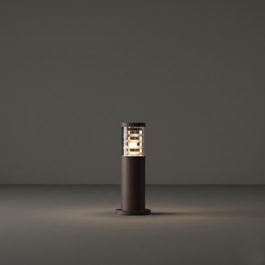 Ideal Lux - Lauko šviestuvas TRONCO 1xE27/42W/230V 40 cm IP65 rudas