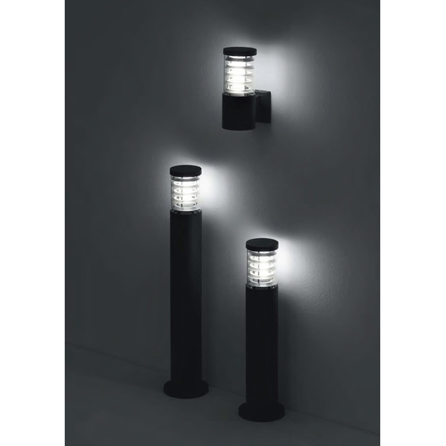 Ideal Lux - Lauko šviestuvas TRONCO 1xE27/42W/230V 60 cm IP65 pilkas