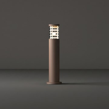 Ideal Lux - Lauko šviestuvas TRONCO 1xE27/42W/230V 60 cm IP65 rudas