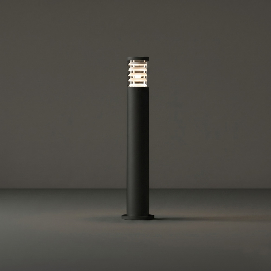 Ideal Lux - Lauko šviestuvas TRONCO 1xE27/42W/230V 80 cm IP65 juodas