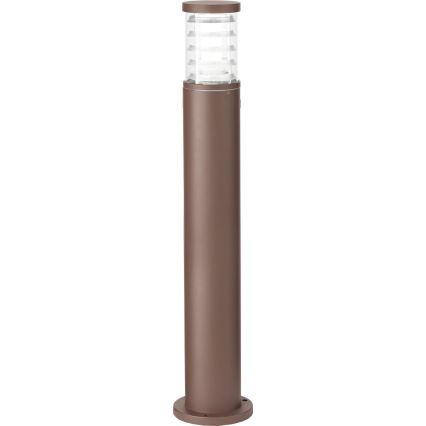 Ideal Lux - Lauko šviestuvas TRONCO 1xE27/42W/230V 80 cm IP65 rudas