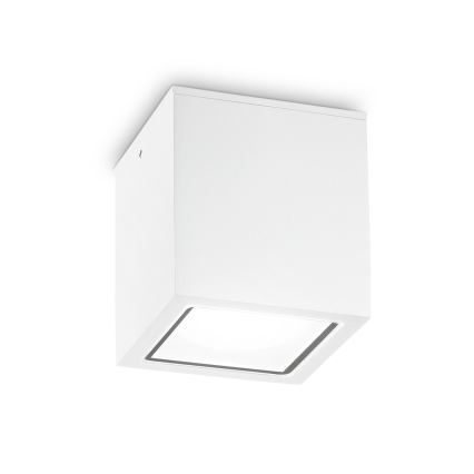 Ideal Lux - Lauko taškinis šviestuvas TECHO 1xGU10/20W/230V 9x9 cm IP54 baltas