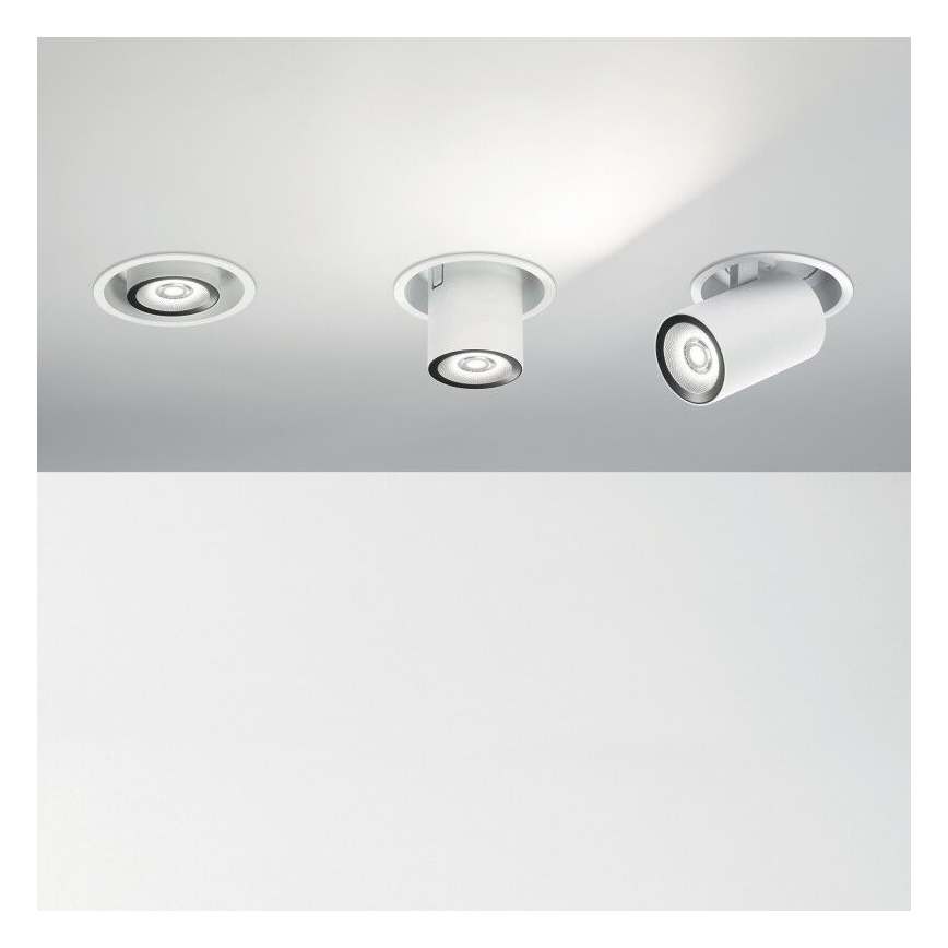 Ideal Lux - LED Akcentinis įleidžiamas šviestuvas NOVA LED/12W/230V CRI90 juoda